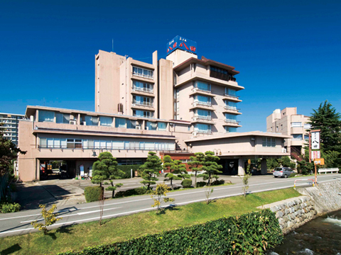 ホテル八田の外観