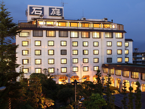 ホテル石庭の外観